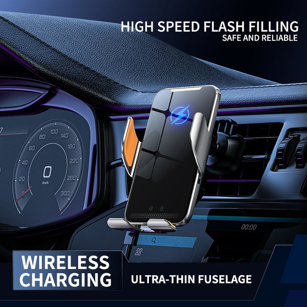 100W Magnetic Car Wireless Charger Phone Holder