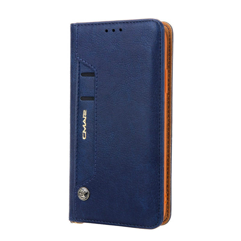 Retro Leather Card Holder Flip Phone Case