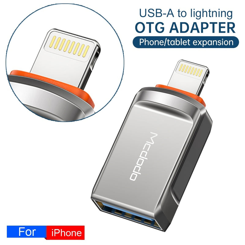 USB 3.0 to lightning OTG Adapter