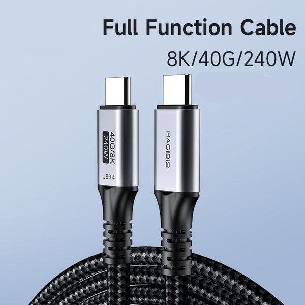 USB C to USB C 240W Fast Charging Cable